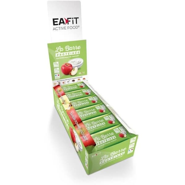 EAFIT - Apple/Yoghurt proteinbar - Display med 24 barer