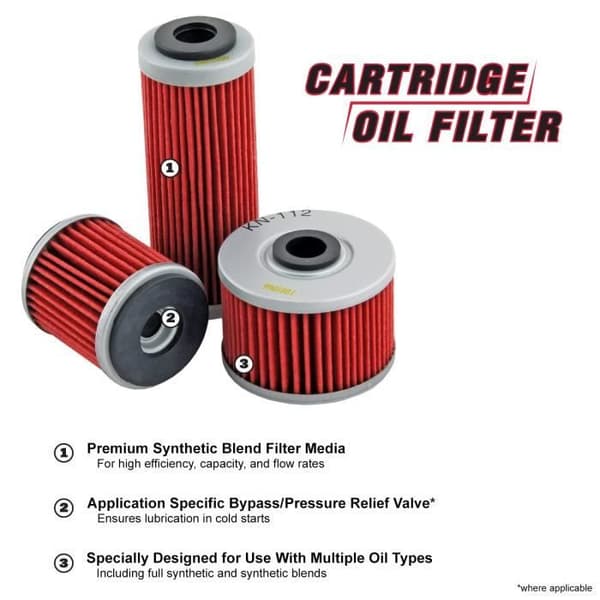 K&N Moto Oljefilter - KN-131