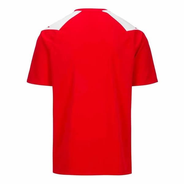 Röd/Vit T-shirt Kappa Loreto för Kille