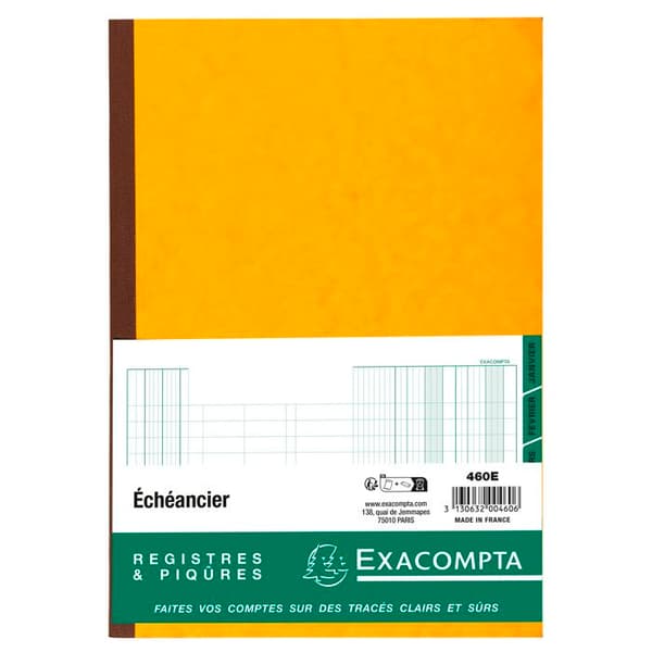 Schema - Exacompta - 460E - 72 sidor - 29,7x21 cm - Blå