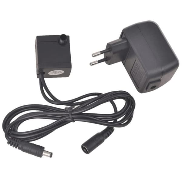 Inomhusfontän - vidaXL - LED - Polyresin - Grå - Elektrisk