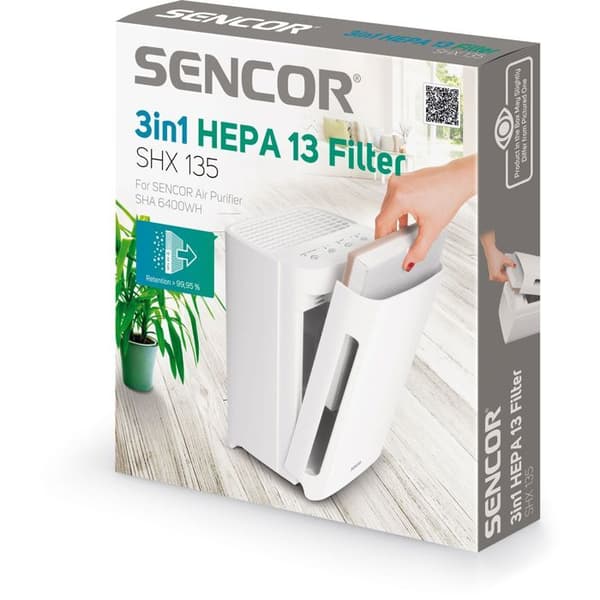 HEPA 13-filter för SHA 6400WH - Sencor - SHX 135