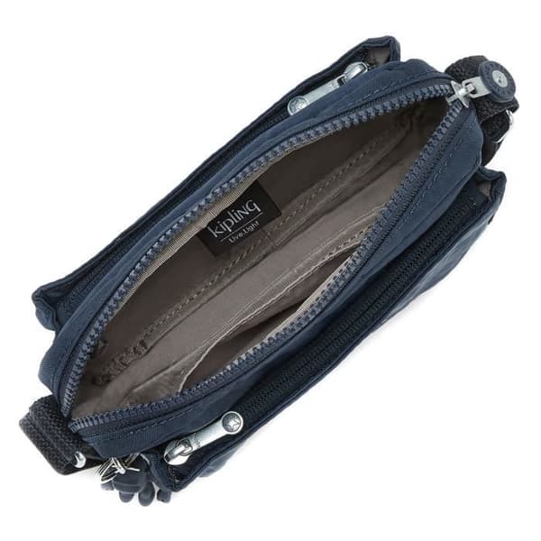 Crossbody axelväska - kipling - Basic Abanu Crossbody S - Blå - 20x13x4 cm - 245 g