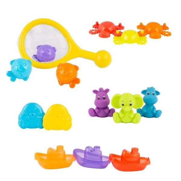 PLAYGRO presentset för badleksaker