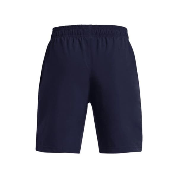 UNDER ARMOR MARINBLÅ VÄVNADE BARNSHORTS