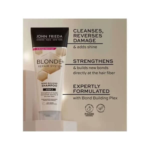 Blonde+ Repair System Schampo, 250ml