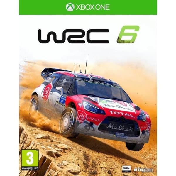WRC 6 Xbox One-spel