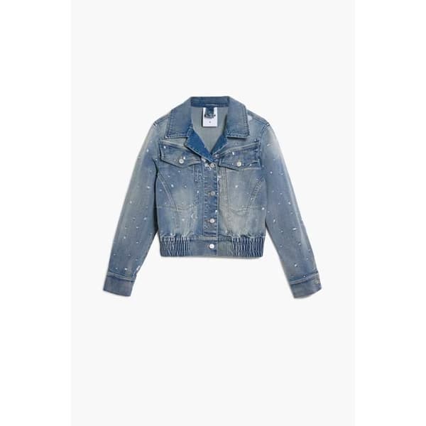 Jeansjacka dam Desigual Pony - blå