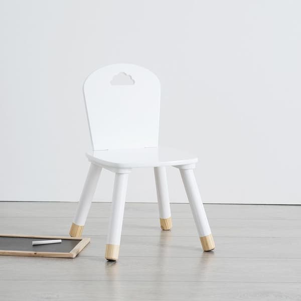 Barnstol "Douceur" vit - Atmosphera Inredningsdesigner