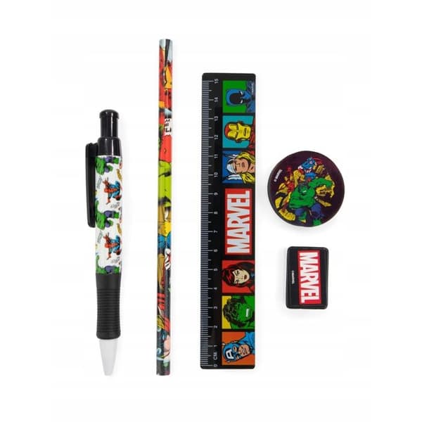 Marvel - Set med kontorsmaterial "Klassiska serier"