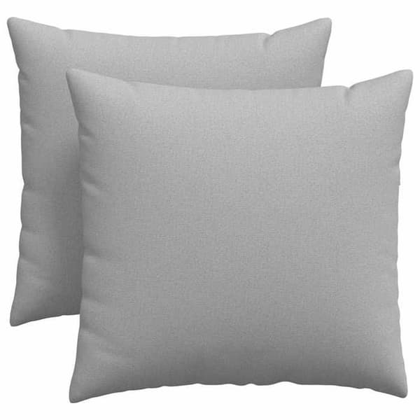 vidaXL Soffkuddar 2 st Grå moln 45 x 45 cm tyg 42013924