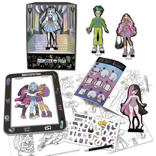 Modespel - EDUCA - Modedesigner Monster High