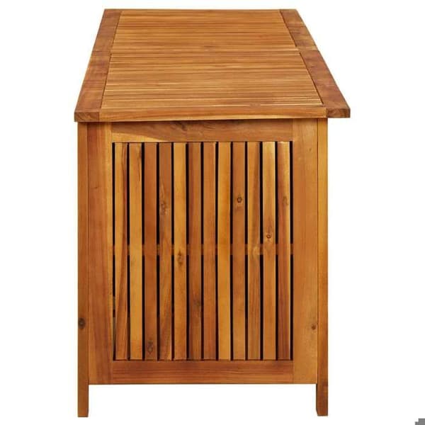 vidaXL Trädgårdsförvaringslåda 175x50x58 cm Solid akaciaträ 316499