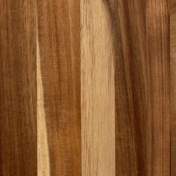 Roterande Presentationsfat "Acacia" 50cm Brun