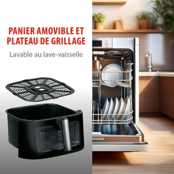 alpina Double Airfryer XXL - Luftfritös 9L