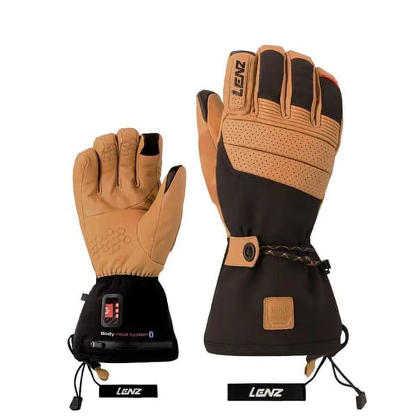 Värmehandskar med fingertopp Lenz 9.0