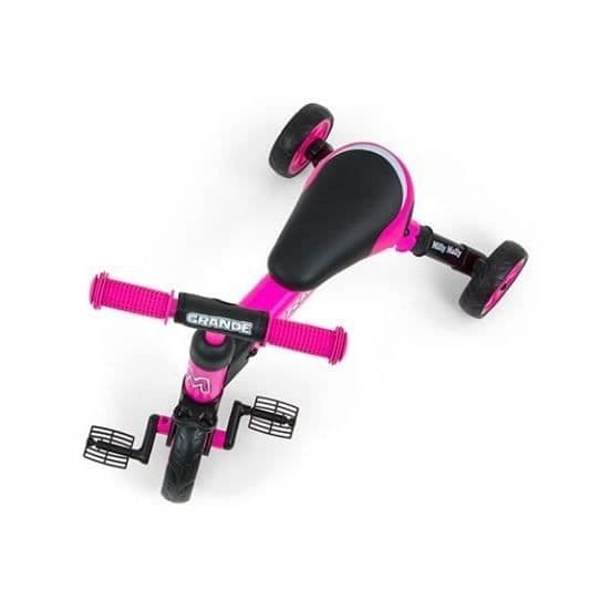 Ride On - Cykel 2i1 Stor Rosa