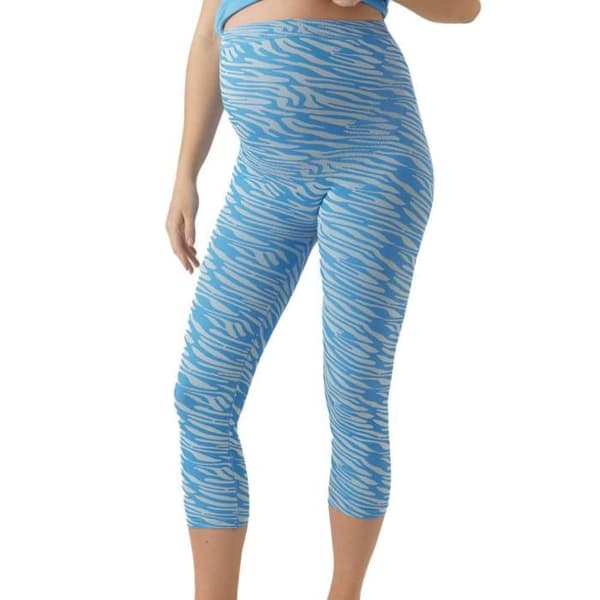 Legging Blå Kvinna Mamalicious Nava