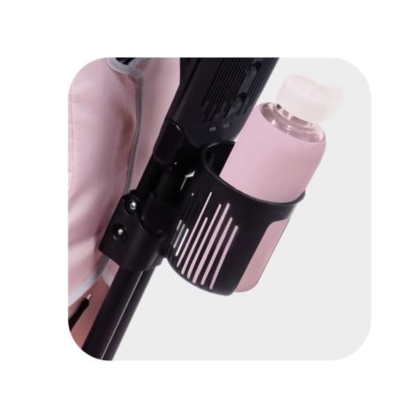 Smoby Baby Driver Plus Evolutionary Trehjuling - Rosa