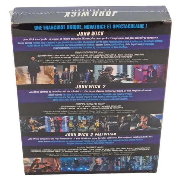John Wick Trilogy Box Set: John Wick 1 And 2 Parabellum [Blu-Ray]