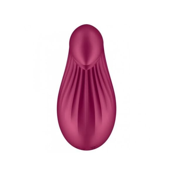 Klitorisstimulator - Satisfyer - Dipping Delight - Röd - Silikon - Vibrerande