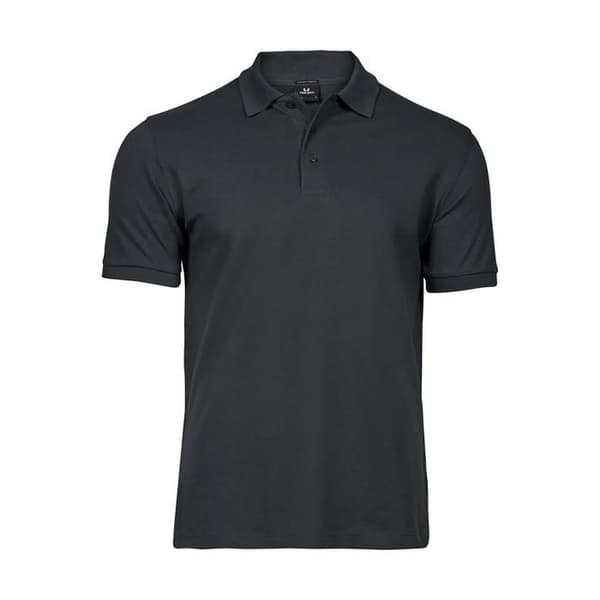 Polo Tee Jays Lyx Stretch - mörkgrå