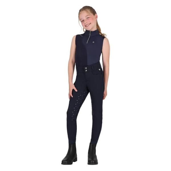 Ridsport polo flicka QHP Aubree