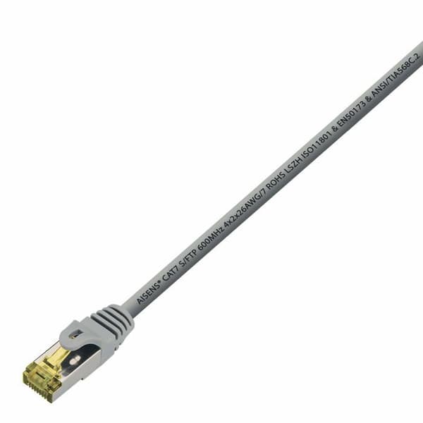 Ethernetkabel - AISENS - A146-0334 - Kat.7 - 1m - Grå