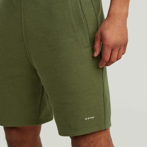 Kort i strukturerad jersey G-Star