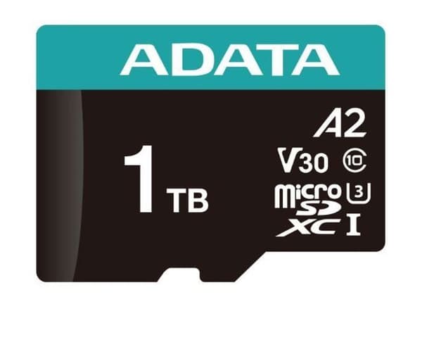 Minneskort - ADATA - AUSDX1TUI3V30SA2-RA1 - 1 To - microSDXC - V30