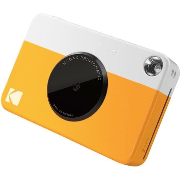 Instant Print Digital Camera - KODAK - Printomatic - Gul