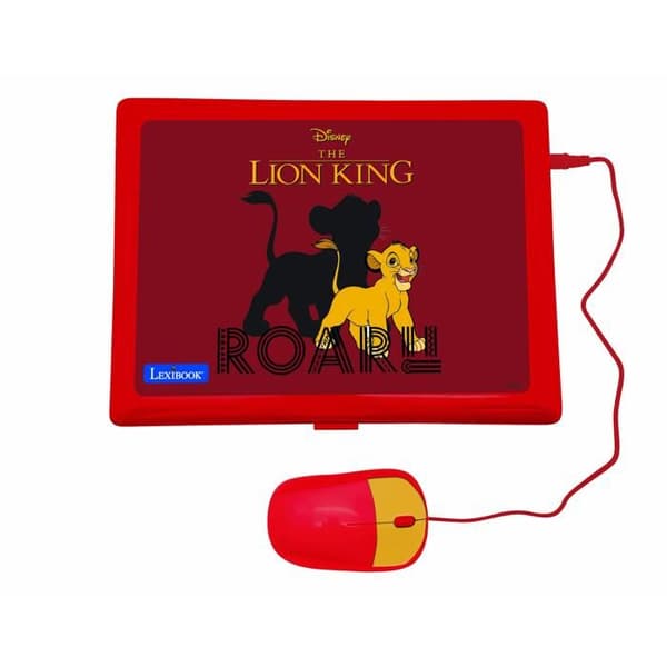 Bilingual educational laptop Lejonkungen (FR/EN)