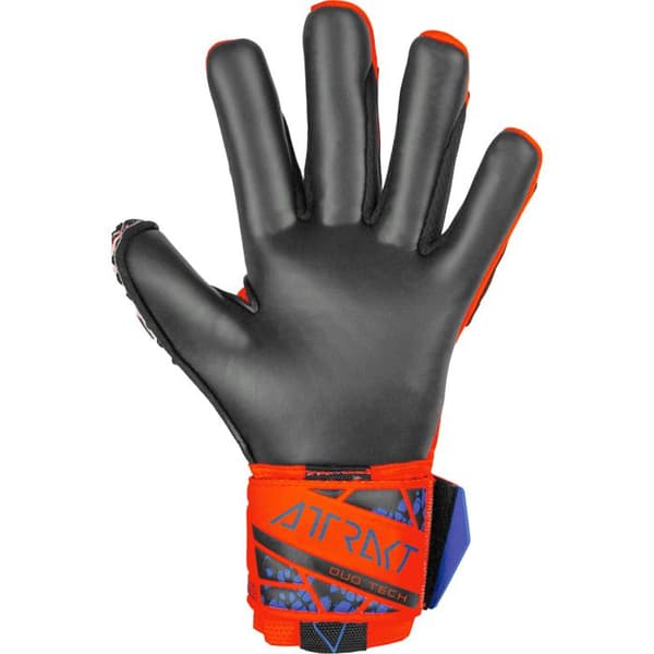 Reusch Attrakt Duo målvaktshandskar - hyper orange/elektrisk blå/svart