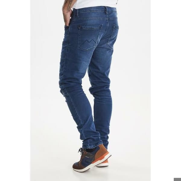 Blend Jeans Slim Låg Midja Blå - 99% bomull, 1% elastan, Jet passform