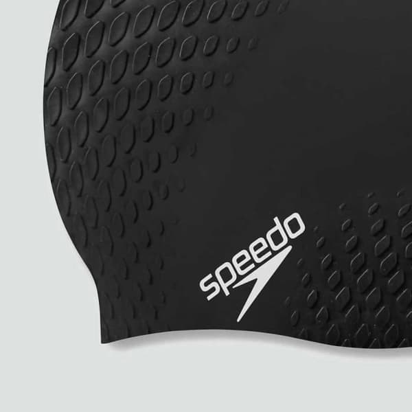 Badmössa - SPEEDO - Bubble Active + - Svart - Unisize - Unisex Vuxen