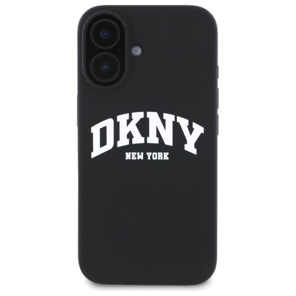 Coque för iPhone 16 - DKNY - Flytande silikon - Tryckt logotyp - Optimalt skydd