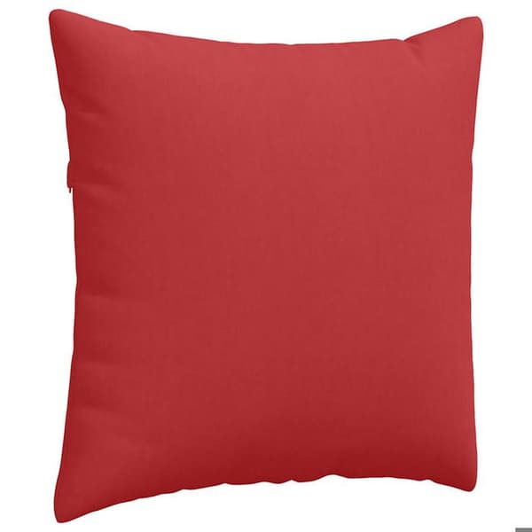 vidaXL Soffkuddar 2 st Röd 60 x 60 cm tyg 42014009