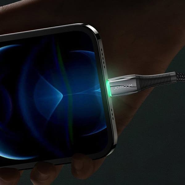 USB-C - Lightning-kabel för iPhone, 20 W 2,4 A, 1,2 m, röd