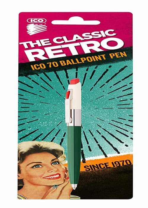Penna - pennset - refill Ico 70 Retro kulspetspenna