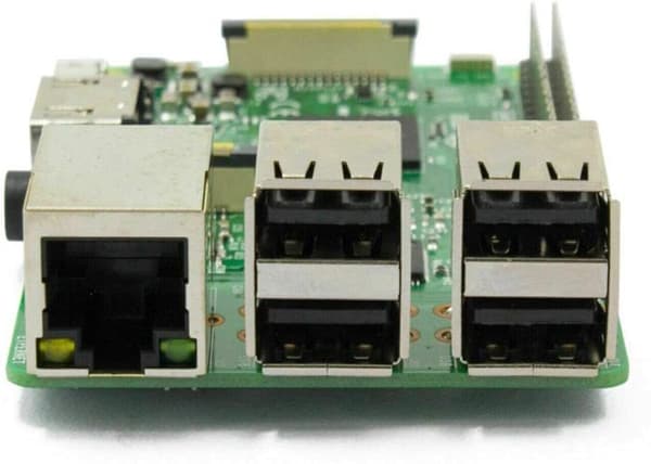 Raspberry Pi - RASPBERRY PI - 3B - Modell B+ - Grön färg - 1 års garanti