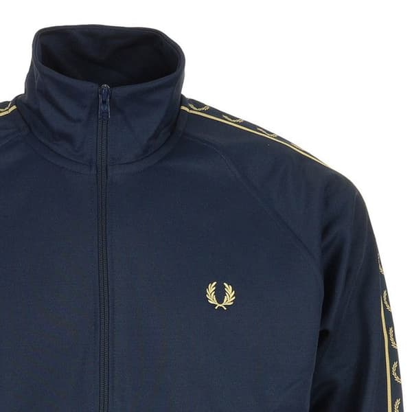 Fred Perry Contrast Tape Track Jacket, Herrjacka