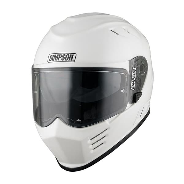 Simpson Venom helhjälm - vit