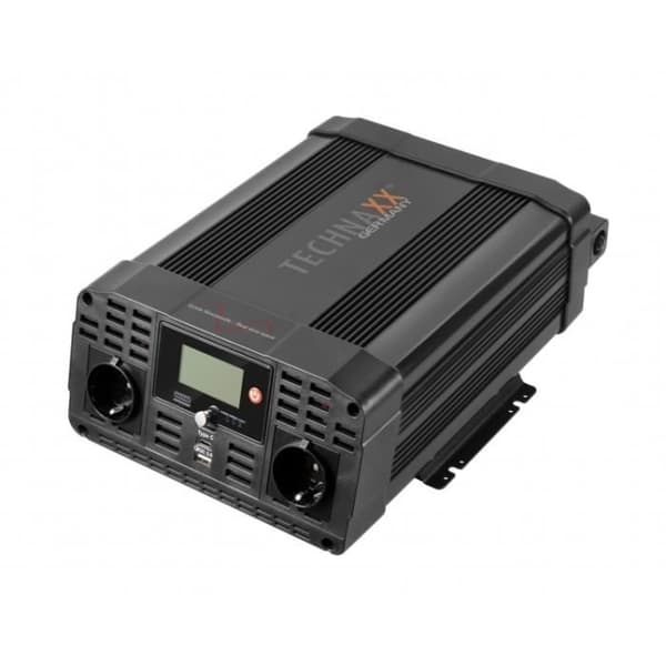Växelriktare - TECHNAXX - TE22 - 2000W - 12V - Överströmsskydd