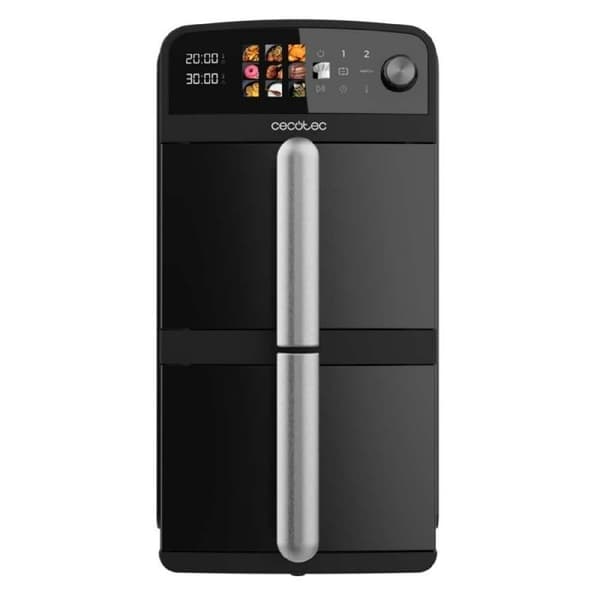 Cecotec Luftfritös på 10L med Staplade Korgar Cecofry DuoLevel 10000. 2400W, Korgar på 5L, Touchkontroll, 6 Program.