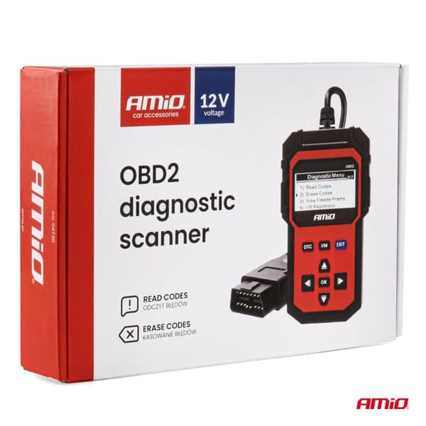 OBD2 DIAGNOSERINGSKANNER 155X85X25MM