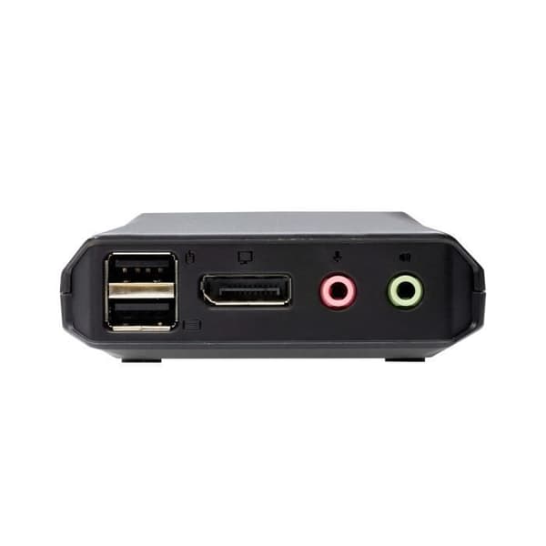 KVM-switch - CS52DP-AT - 2 portar - USB-C - Kompakt - Trådad