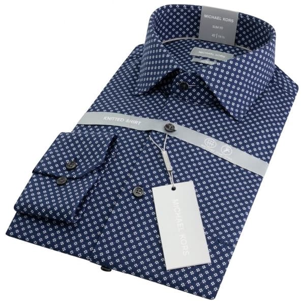 Slim fit tryckt piké Michael Kors