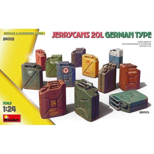 JERRYCANS 20L TYSK TYP