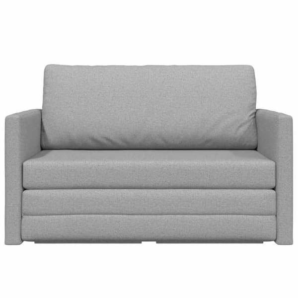 Soffa Säng Sol 2-i-1 Grå Moln 124x71x78 cm Tyg