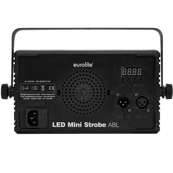 Eurolite LED Mini Strobe ABL stroboskop med fjärrkontroll
